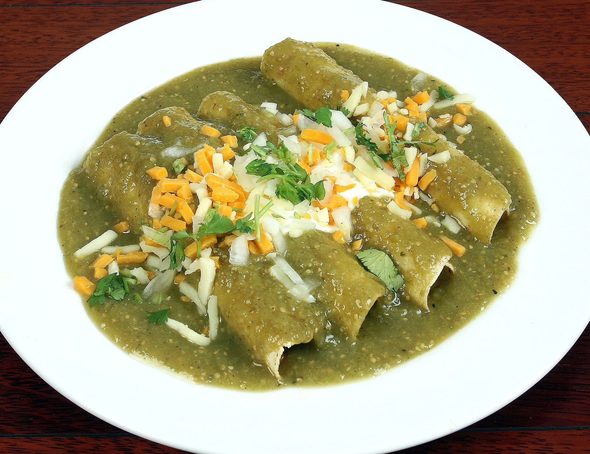 18.b.TOMATILLO SAUCE ENCHILADAS (Single).Taco.Amigo.jpg