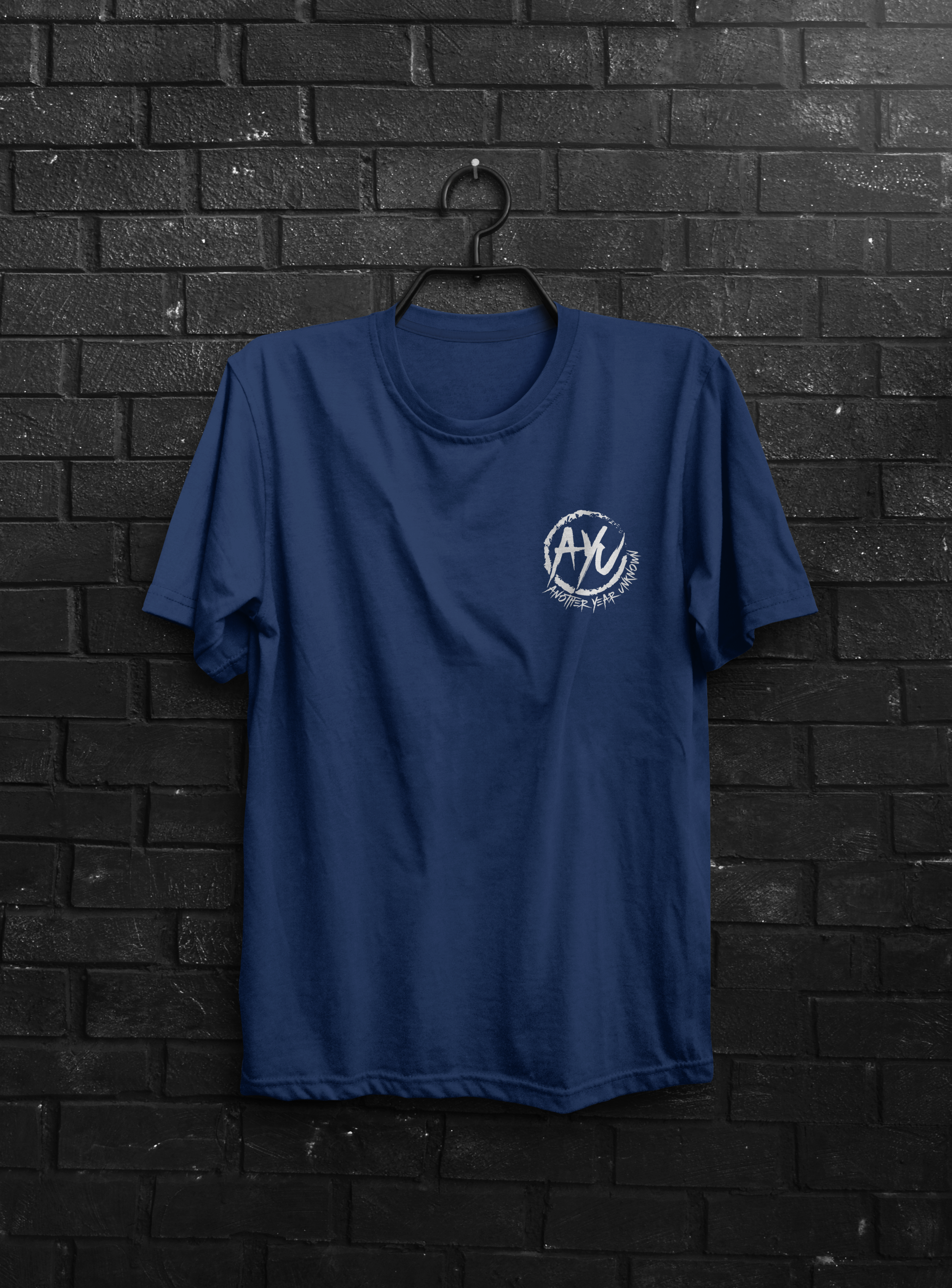 AYUGrungeCircle-Single-Tees(Navyw:Brick).png