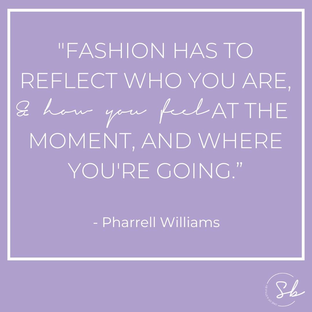 🌟 Embrace Your Unique Style Journey 🌟

&quot;Fashion has to reflect who you are, what you feel at the moment, and where you're going.&quot; - Pharrell Williams

This quote perfectly encapsulates why I became a personal stylist. My passion lies in h