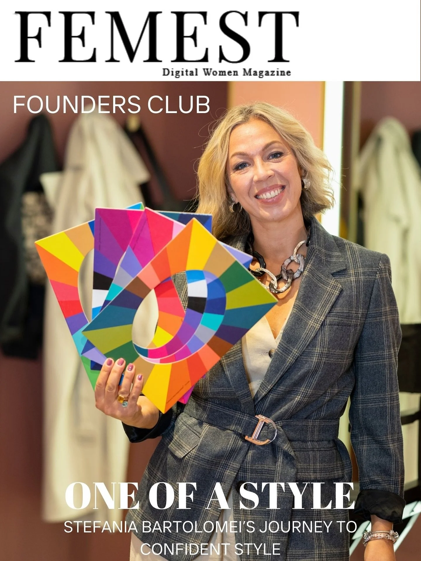 Feeling very grateful today. 💛
I was recently featured on @femestmagazine in an article that shares my journey &mdash; from my corporate beginnings to building One of a Style, and dedicating my work to helping women feel confident and empowered thro