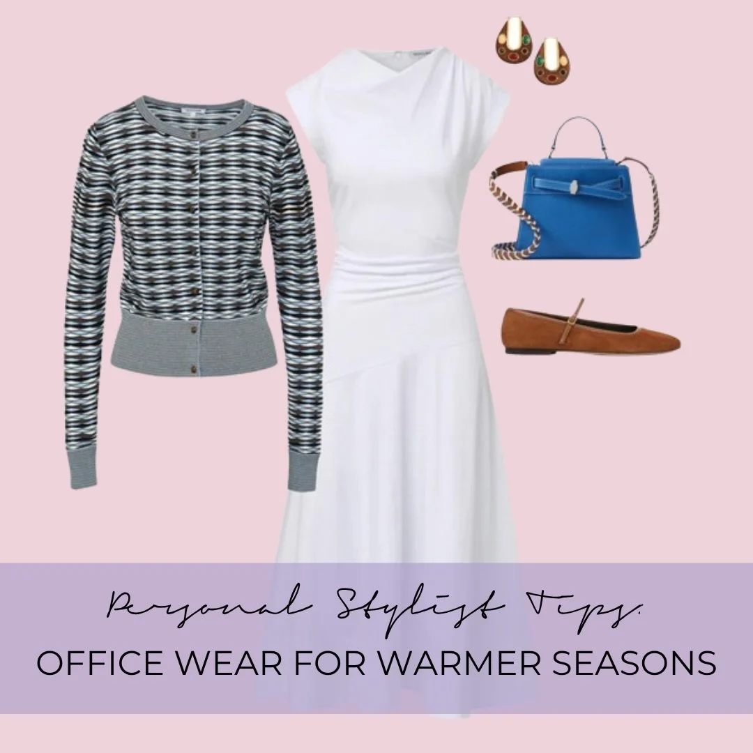 Looking for inspiration for what to wear to the office in the warmer weather? In my latest blog post, I share my top outfit ideas and inspiration for summer weather office looks. 

#officewear #professionalstyle #summerwardrobe #whattowear #styleblog