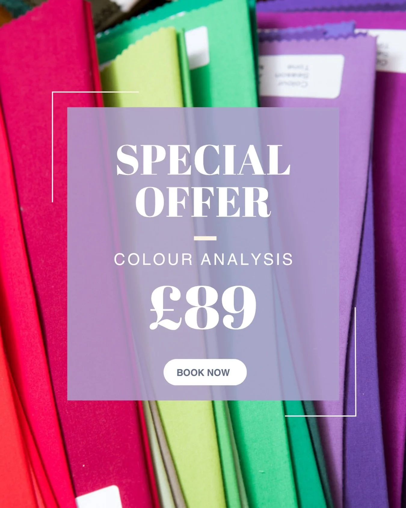 It&rsquo;s not a joke! 
We&rsquo;re offering 8 slots (4 each day) of 4-seasons colour analysis at an unbeatable price! 

This is part of the final stage of training in colour analysis for our new trainee Karolina, who will soon join One of a Style as