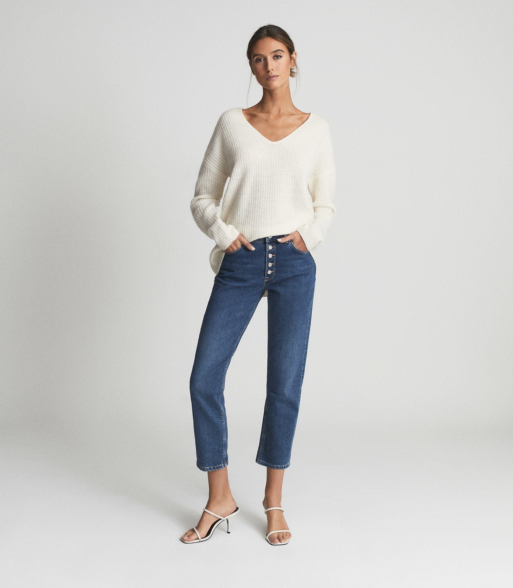 Wärme stattdessen Frequenz ankle cut off jeans Tür so tun als ob Exposition