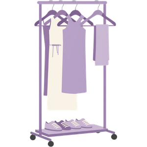 your organised wardrobe with styling suggestions