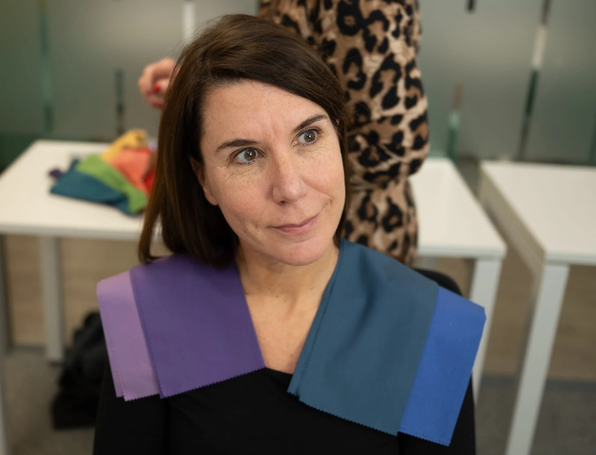 How blue tones affect the colour analysis with the correct undertone