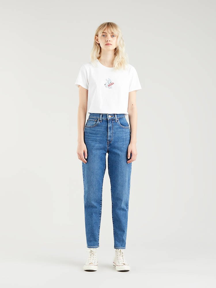 How are mom jeans supposed to fit? - Quora