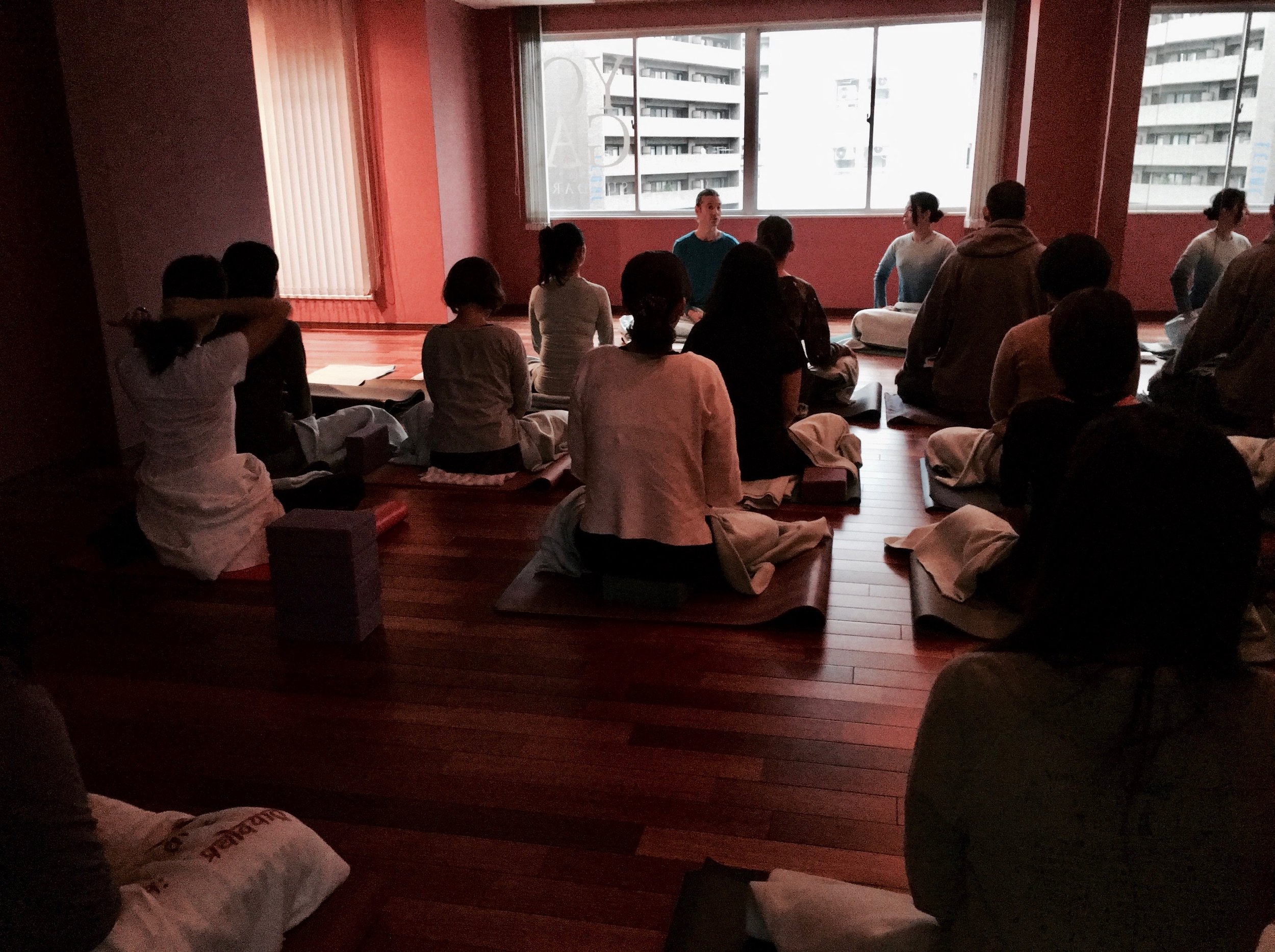  Pranayama &amp; Meditation workshop, Kobe, Japan 