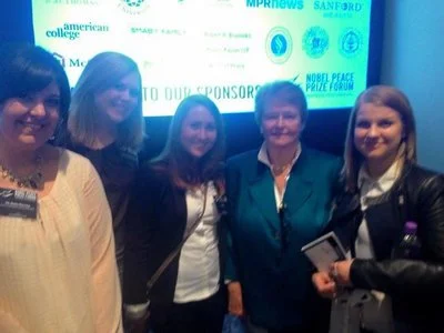 På konferanse med Brundtland, Hallingdølen (17.03.15)