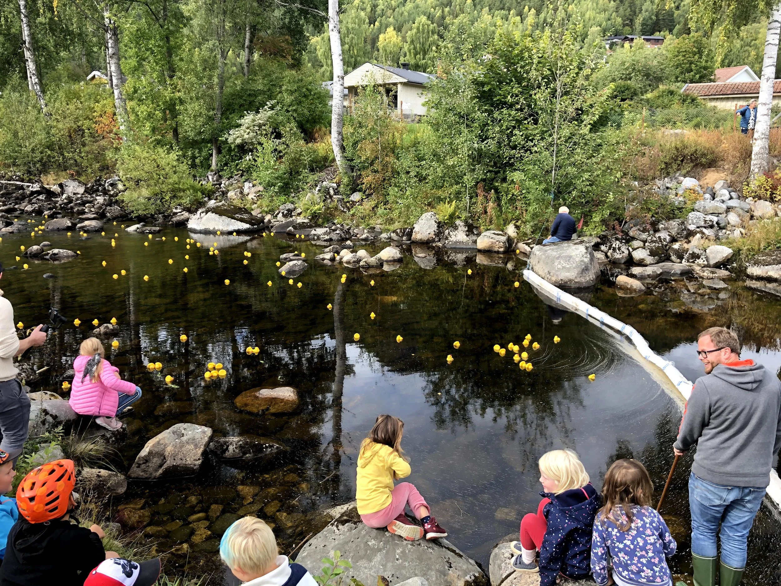 Ender på vei i mål.
