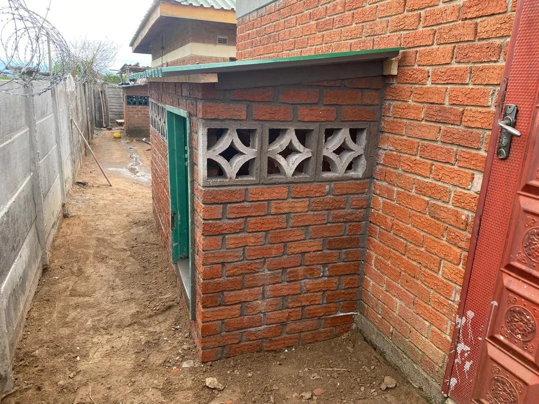 Et av batterirommene på barnehjemmet