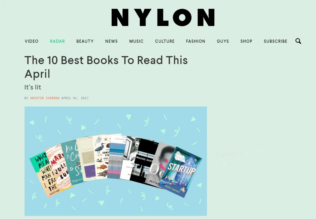 "Shafrir's compulsively readable debut novel is hilarious, smart, and timely; it feels like a necessary read right now, so perfectly does it deal with issues like the insatiable media, the weird place where wellness and technology meet, and why white men such so badly - especially when they have just a little but of power." - Nylon , April 2017