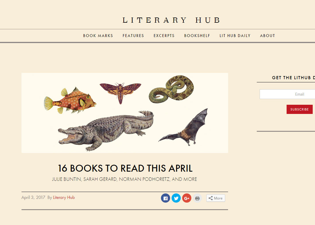 "I tore through Startup in two days. It could’ve been one, but I had to eat, sleep, and feed my cats — all normal activities that became frustrating distractions while reading this book."-Literary Hub, April 2017