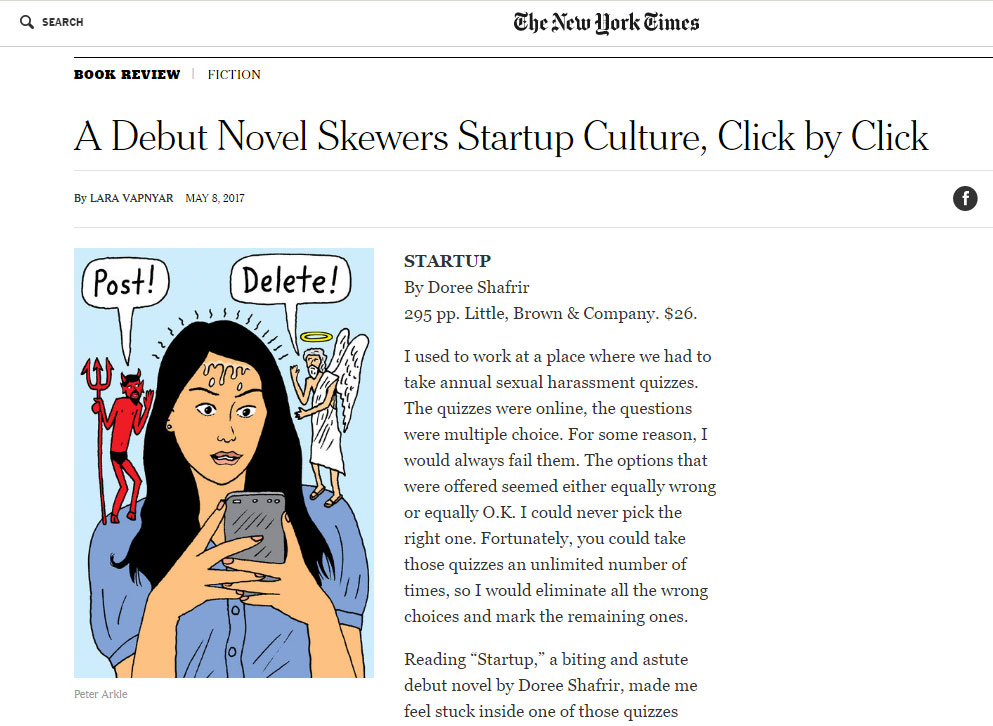 -The New York Times Book Review, May 2017