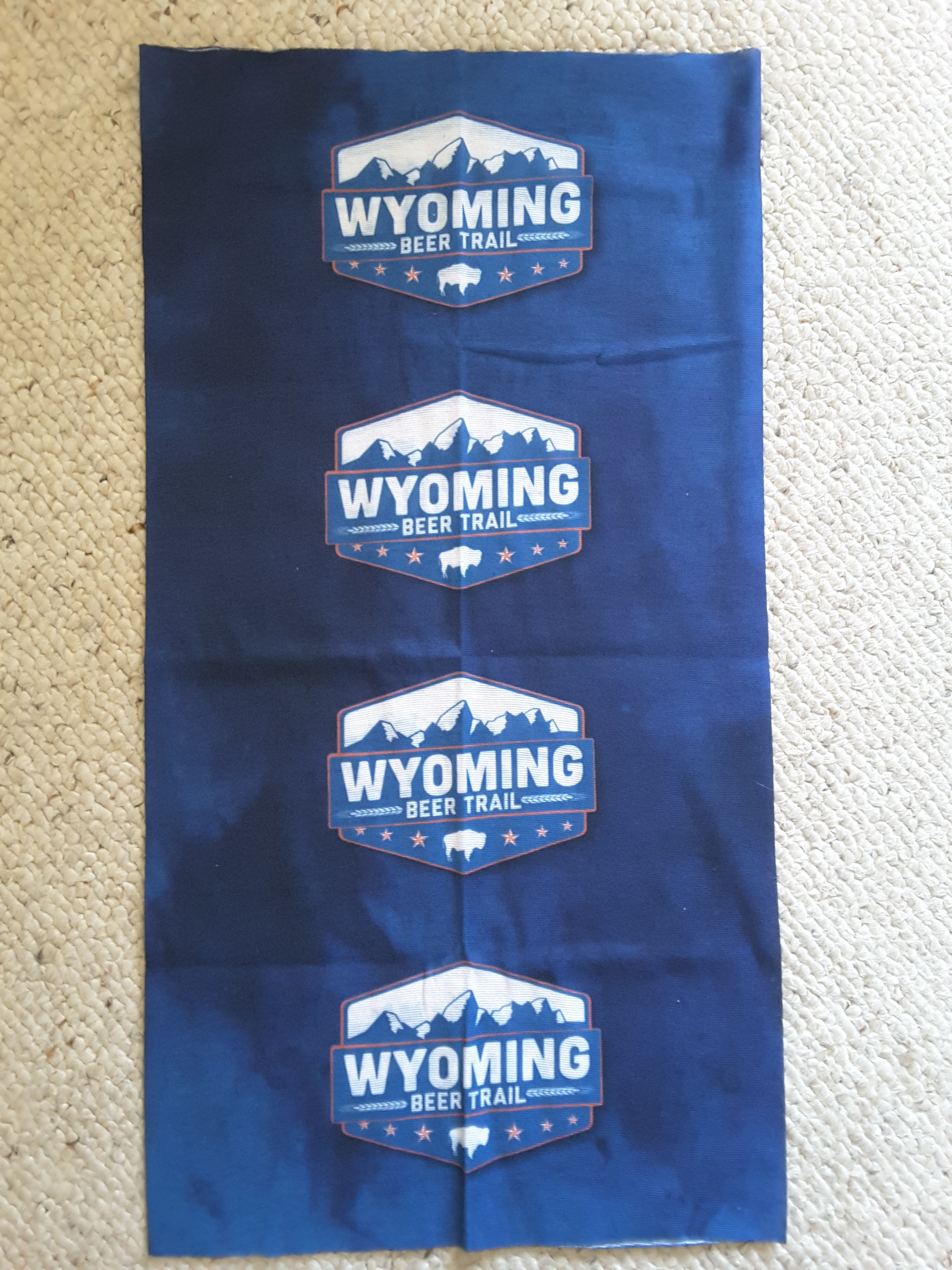 Wyoming Beer Trail Neck Gaiter