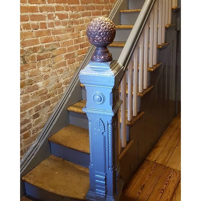 Copper Gilded Poplar Finial with Patina. Click on image to see Gallery.