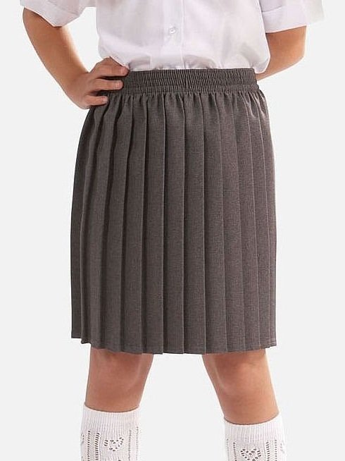 All Round Elasticated Box Pleat School Skirt — Jaymax