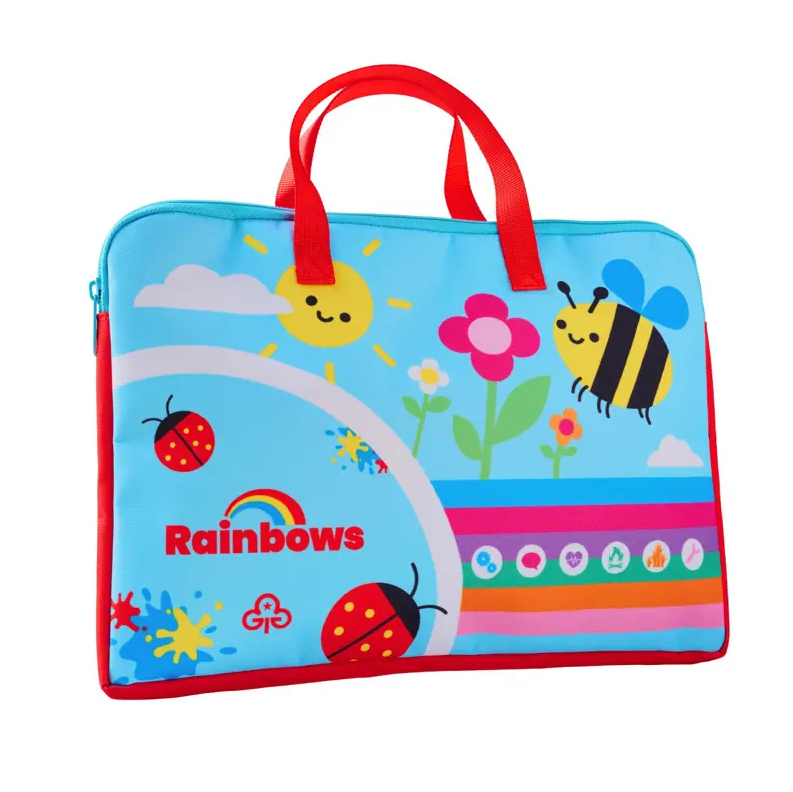 New Rainbow Book Bag