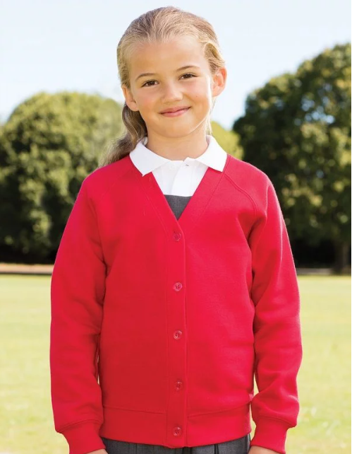 Broad Oak Nursery Cardigan with New Logo