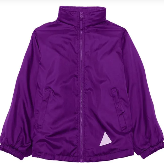 Lyme Community Primary Waterproof Jacket with logo