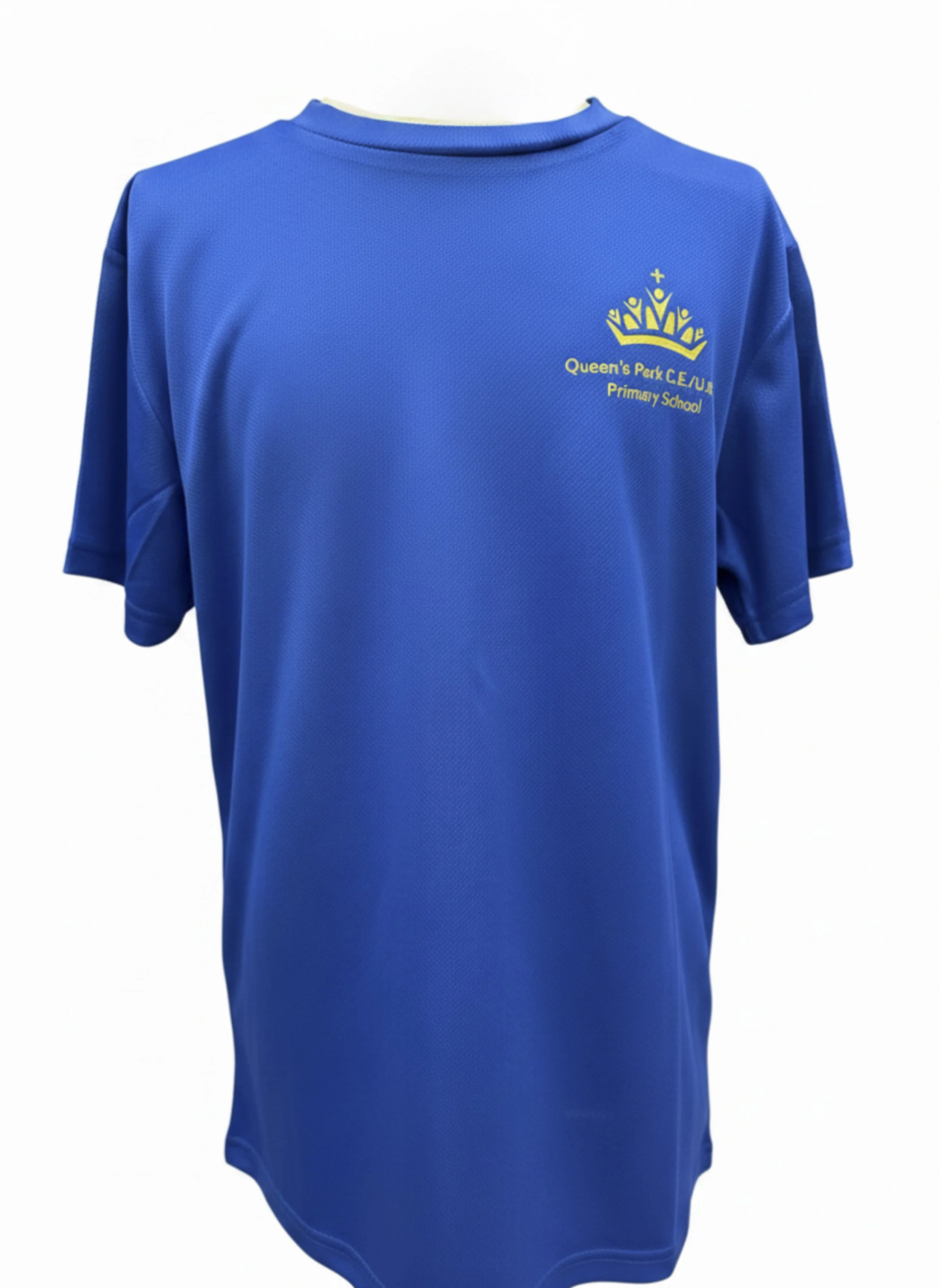 Queens Park Primary School PE Shirt with logo