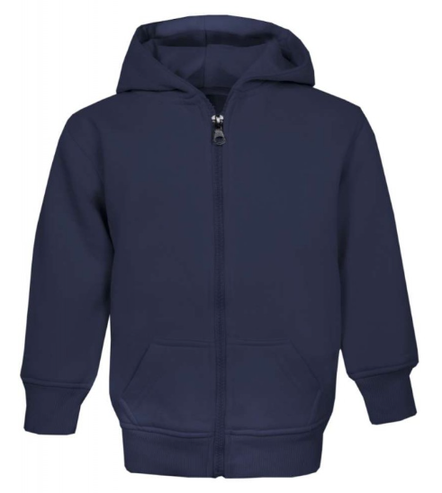 Grange Valley zip hoody with logo