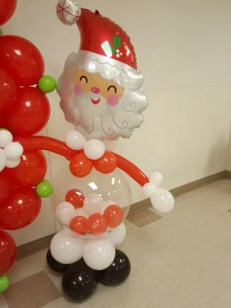 Santa balloon character