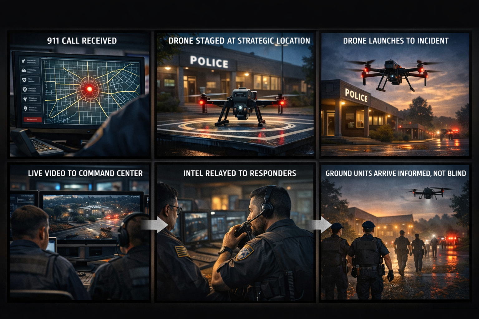 Visual of Level 2 response sequence for strategic launch DFR program