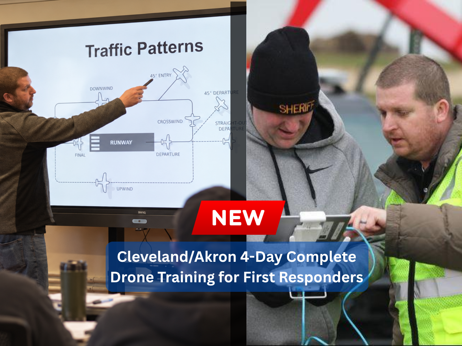 4-Day Public Safety Drone Training Nov 17-20, 2026 (2 Days Part 107 Prep, 2 Days Hands-On Drone Operations)  — Cleveland/Akron, Ohio