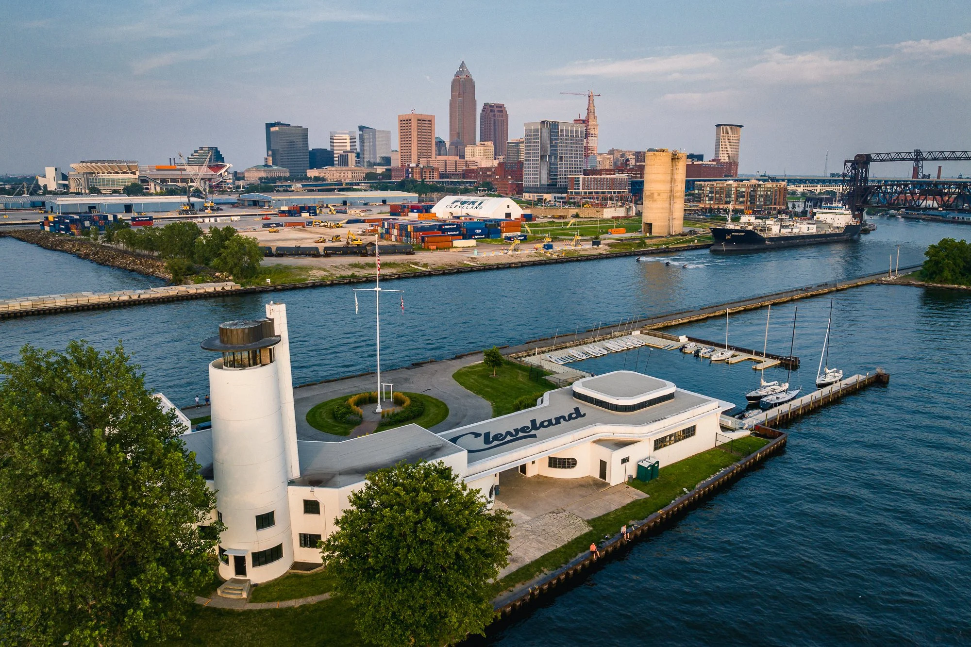 Cleveland Ohio Drone Photography Prints — V1DroneMedia Drone
