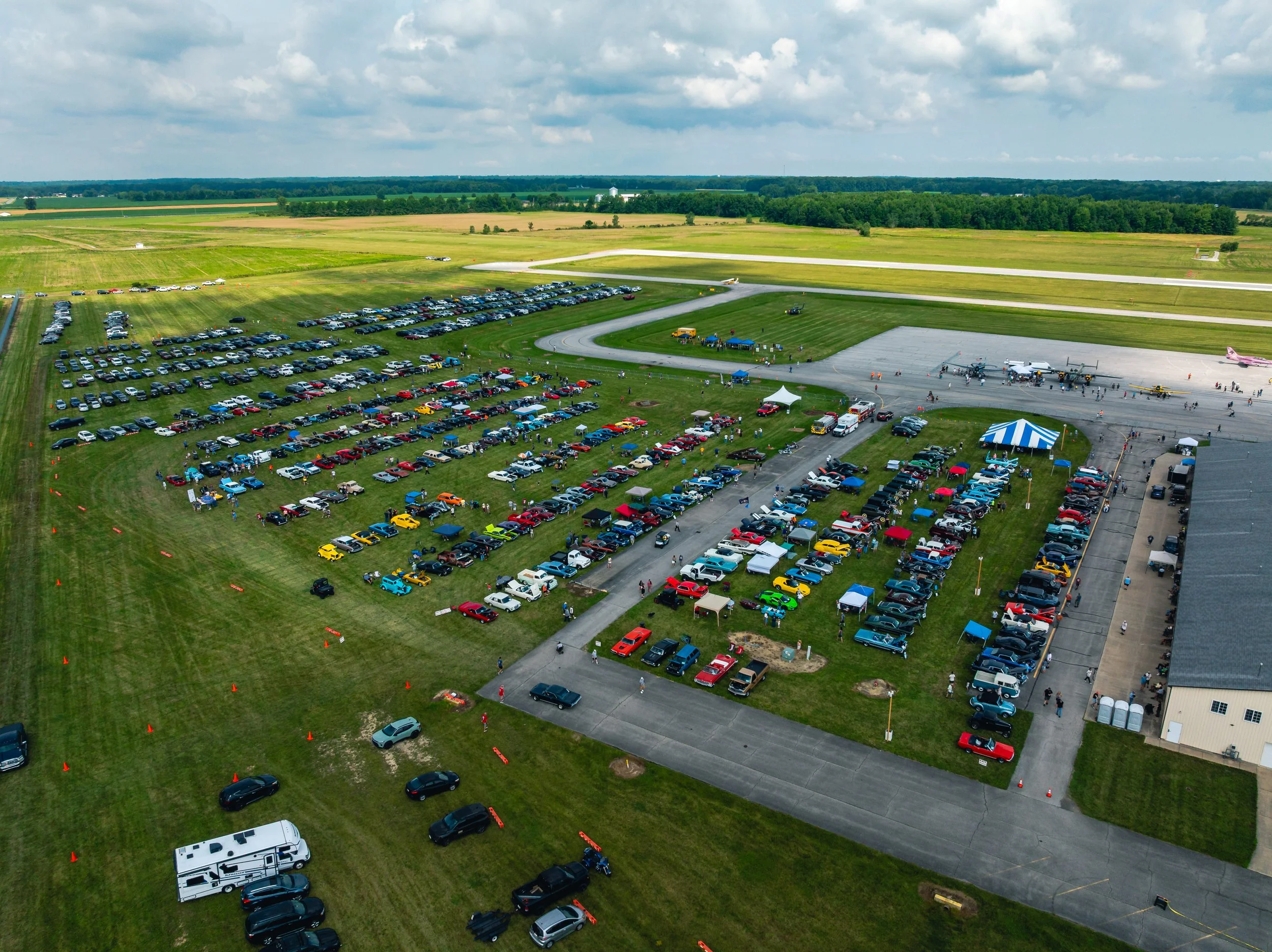 Lorain County Car & Airshow - Event Photography by V1DroneMedia