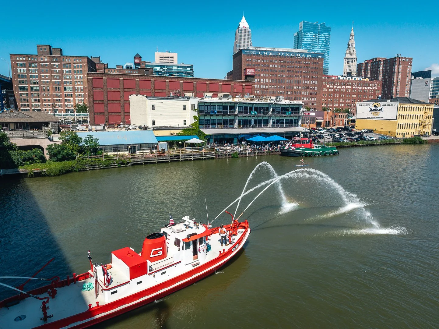 Great Lakes Shipyard Christening & 125th Anniversary  - Event Photography by V1DroneMedia