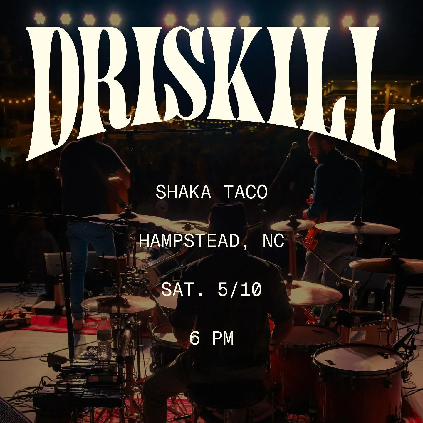 In a few weeks, we&rsquo;re back in town.
See y&rsquo;all May 10 at @shakas_backyard_music_space