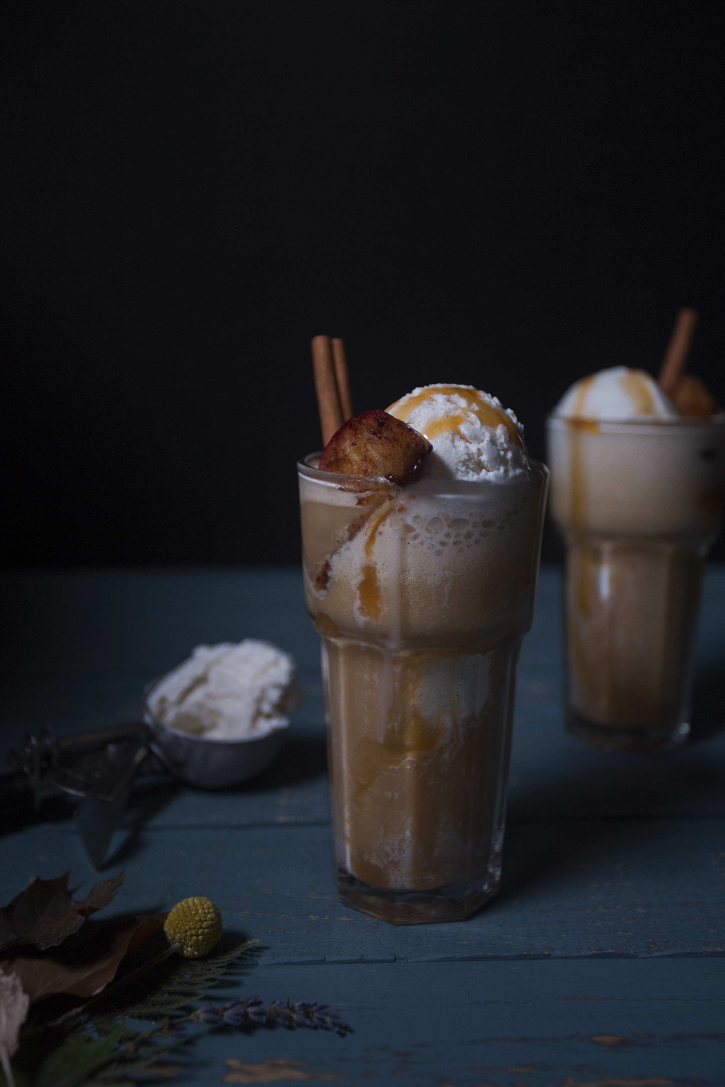 Apple Cider Floats