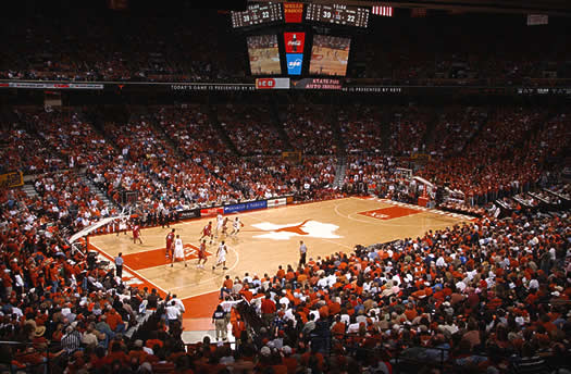 TWAA UT Men's Basketball Game - Texas v Baylor
