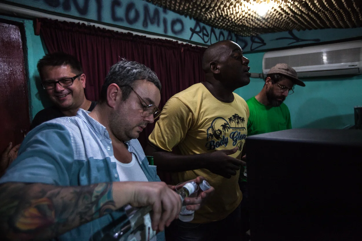 Quantic & Sofrito in Kiki's Studio