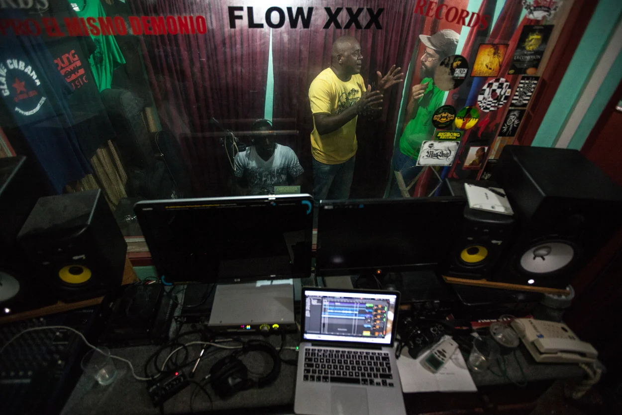 Quantic & Sofrito in Kiki's Studio