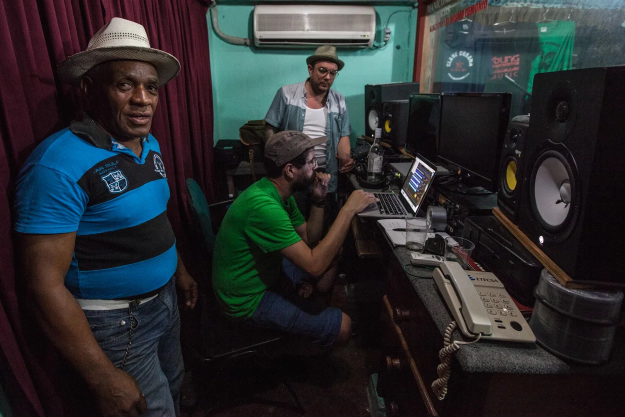 Quantic & Sofrito in Kiki's Studio