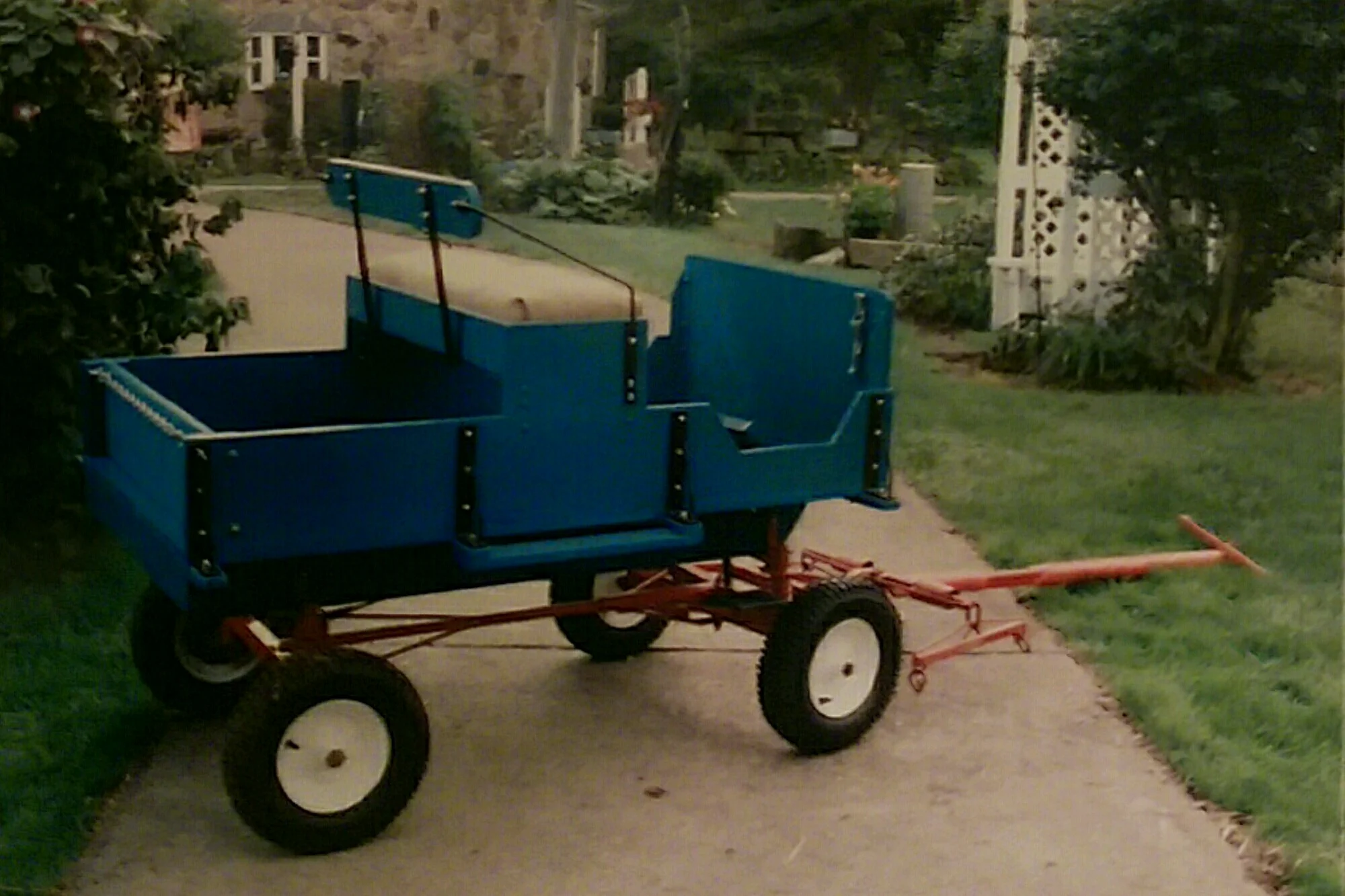 For Sale: $800.00 Small hitch wagon, for small ponies (38-45 inches tall) used for wagon train parades. Call: Anita Messner 724-899-3991