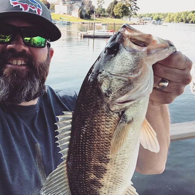 Weather&rsquo;s cool // fishing&rsquo;s hot!  #beardsandbass