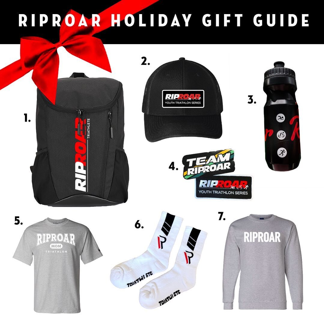🎁 Shop. Order. Ship!

Shop online and order before December 15th to get your gift under the tree before Christmas Day!

Your RipRoar Holiday Gift Guide is here to help!

🔗 Shop Athlete Store

1. 🎒Custom made backpack perfect for carrying race day 
