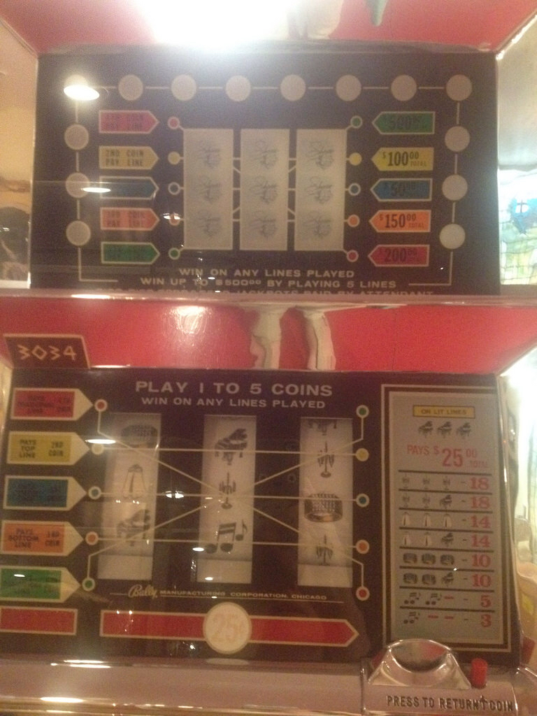 A "Liberace" slot machine