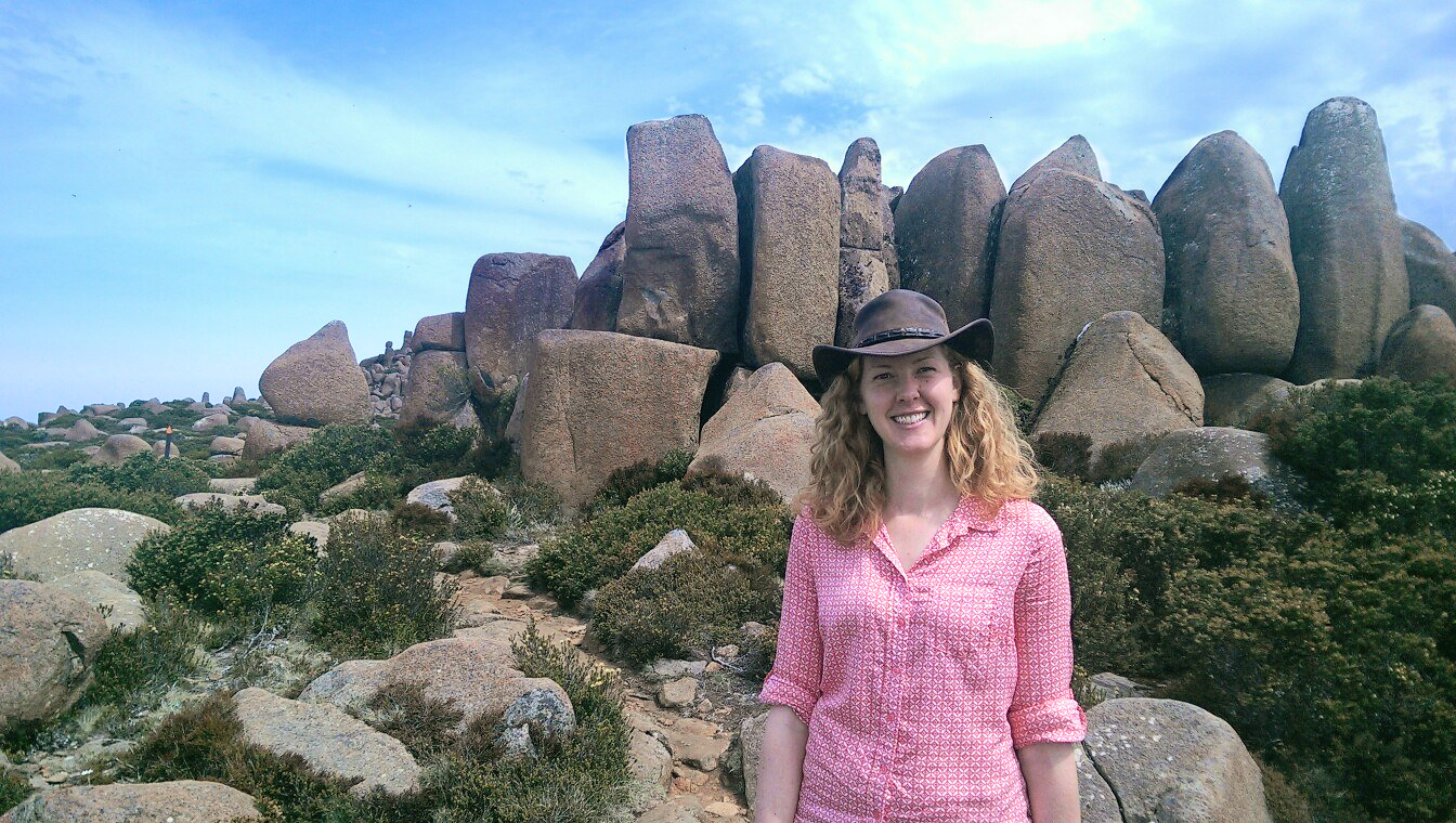My first akubra on Mt Wellington, Hobart. Image: Nick Heather