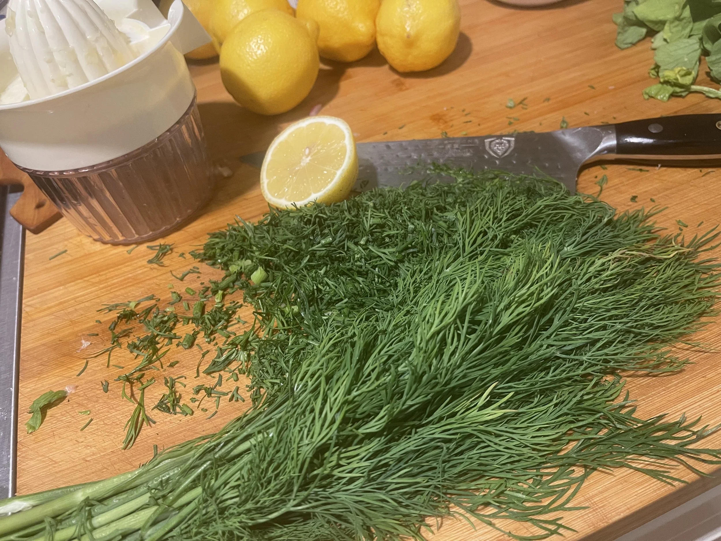 dill fresh herb for tabbouleh tabouli lemons.jpeg