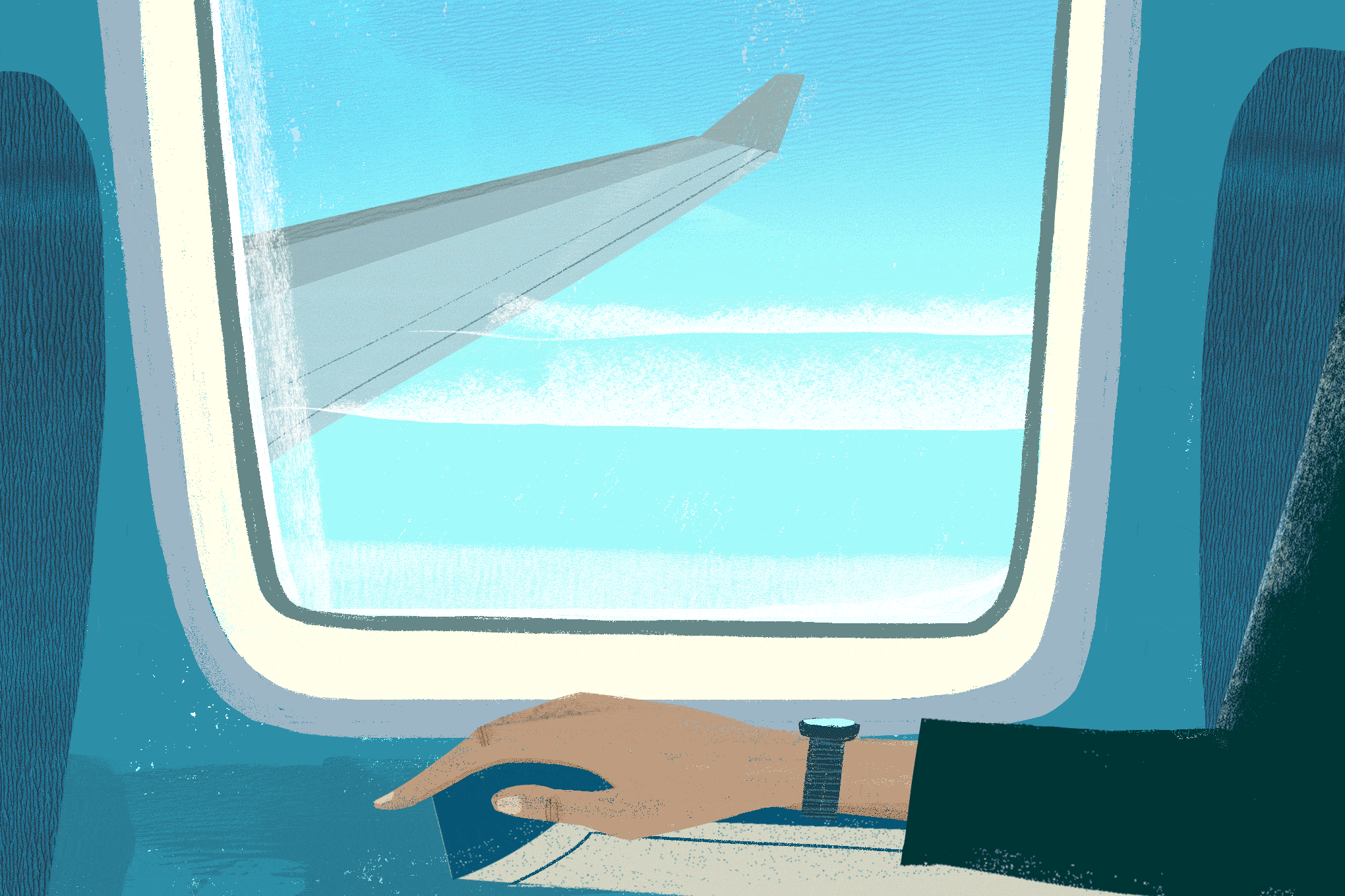 How to Be Mindful on an Airplane