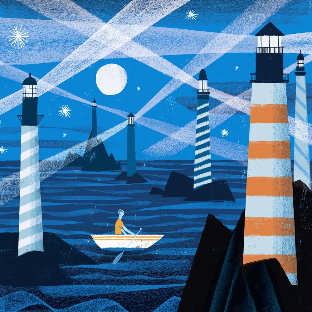  Cover illustration for the NYTimes Mutual Fund report on the confusing nature of investment advice.&nbsp; 