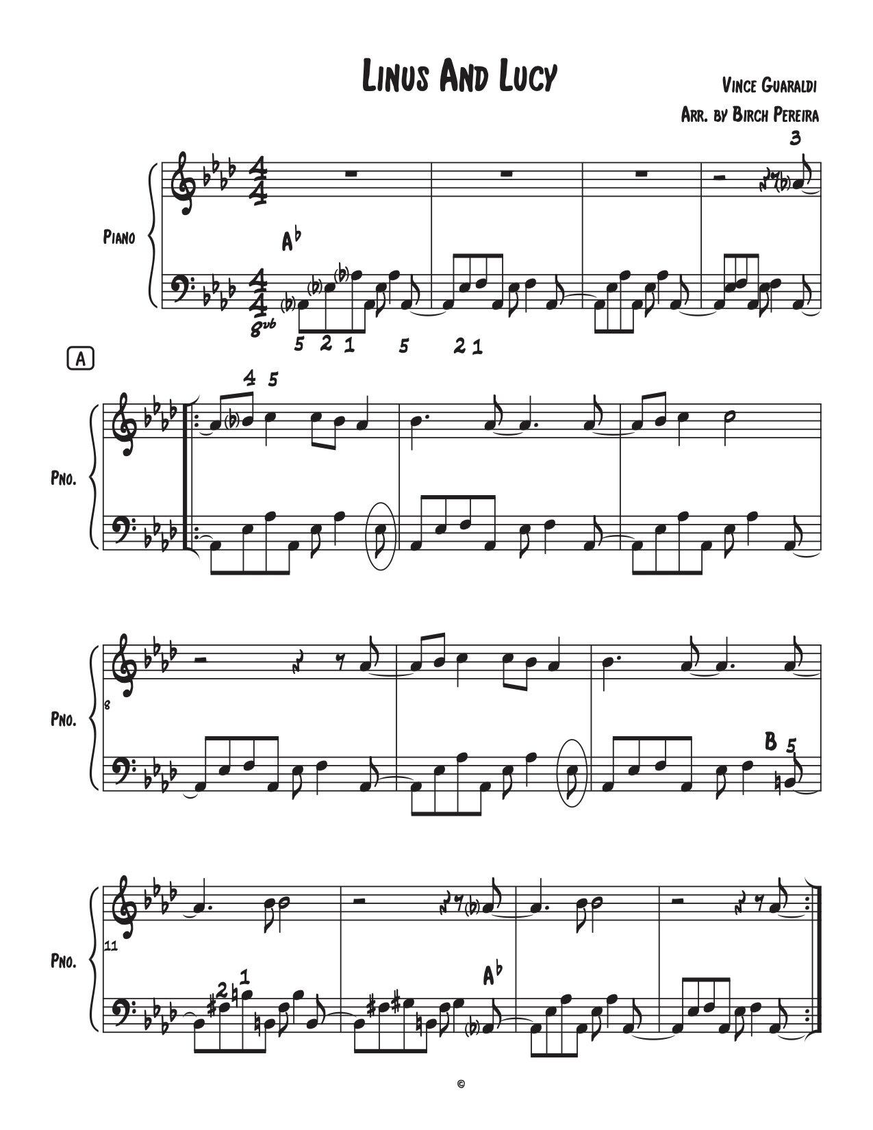 Sheet Music for Piano Arrangements I’ve Written