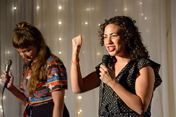 Kellie Vinal and Meisa Salaita host our new Atlanta-based show at the Highland Inn Ballroom.