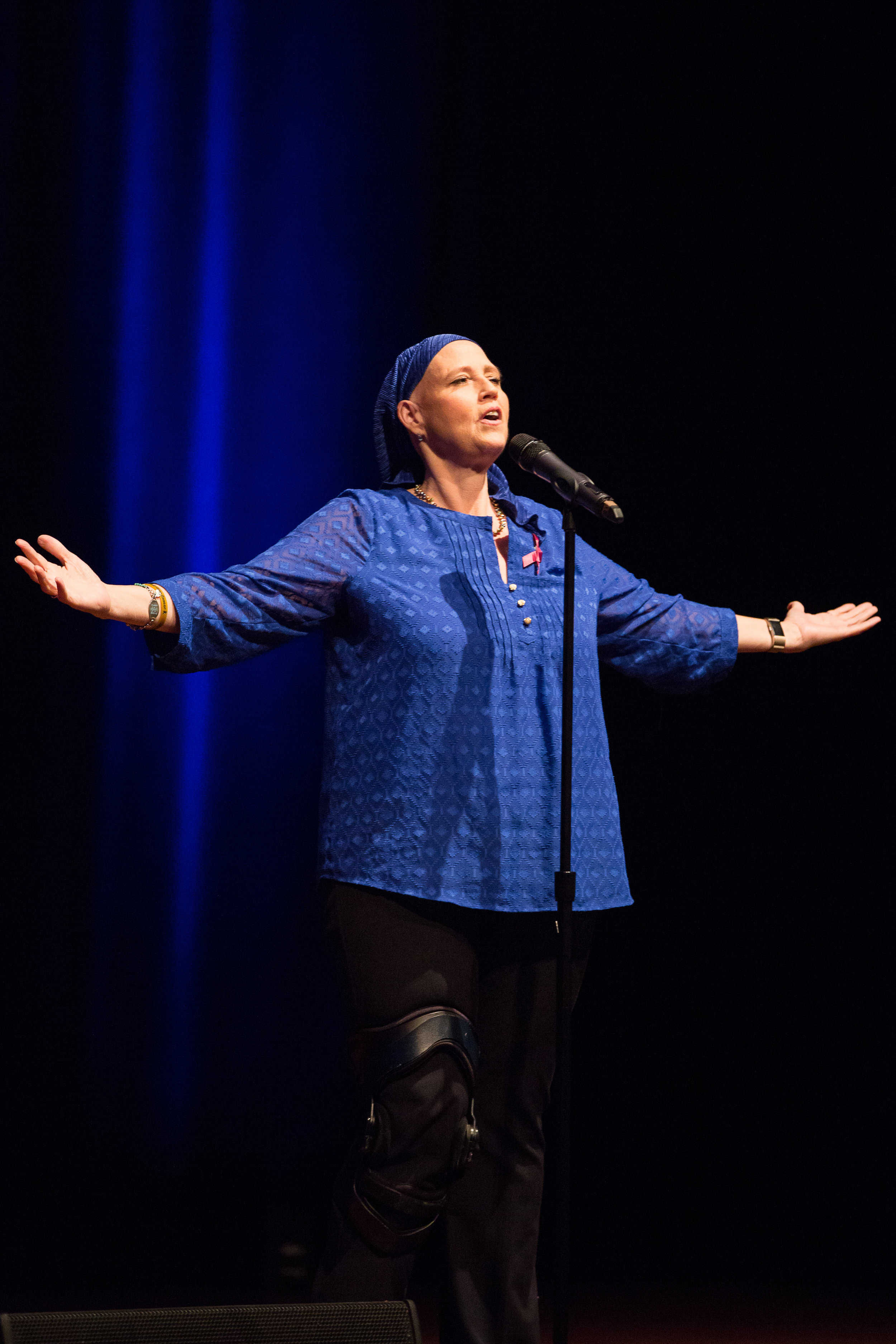 Barbara Abernathy shares her story in September of 2018.