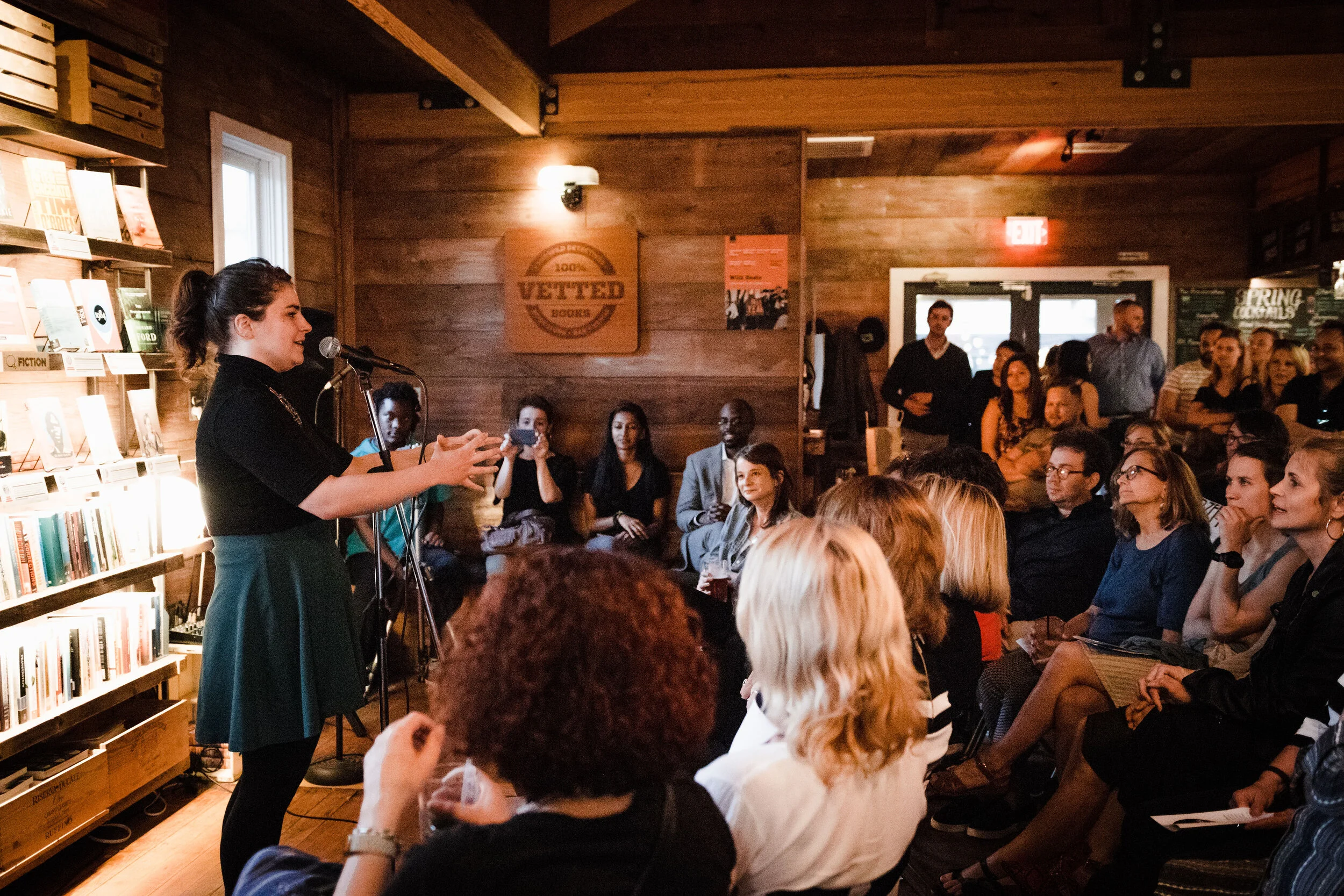 Devon shares her story with a full house at our debut show in Dallas this year.
