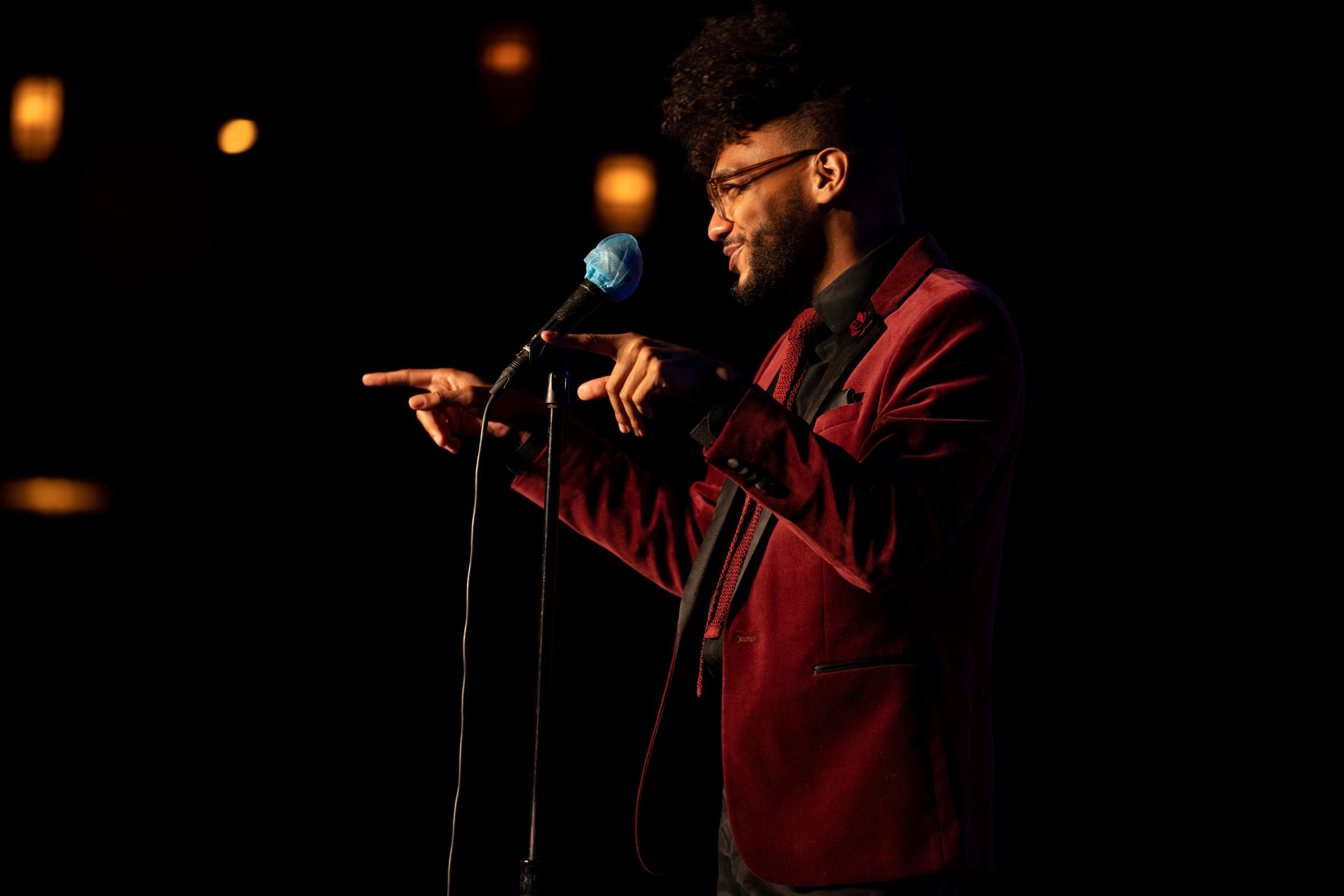  Science journalist Nicholas St. Fleur shares his story at Proton Prom.  